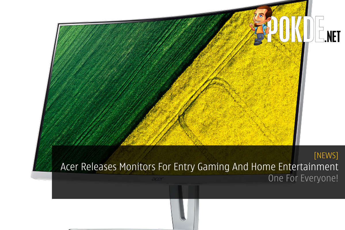 Acer Releases Monitors For Entry Gaming And Home Entertainment - One For Everyone! 36