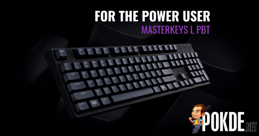 Cooler Master Enthusiast PBT Keycap Mechanical Keyboards now available in Malaysia for RM359! 24