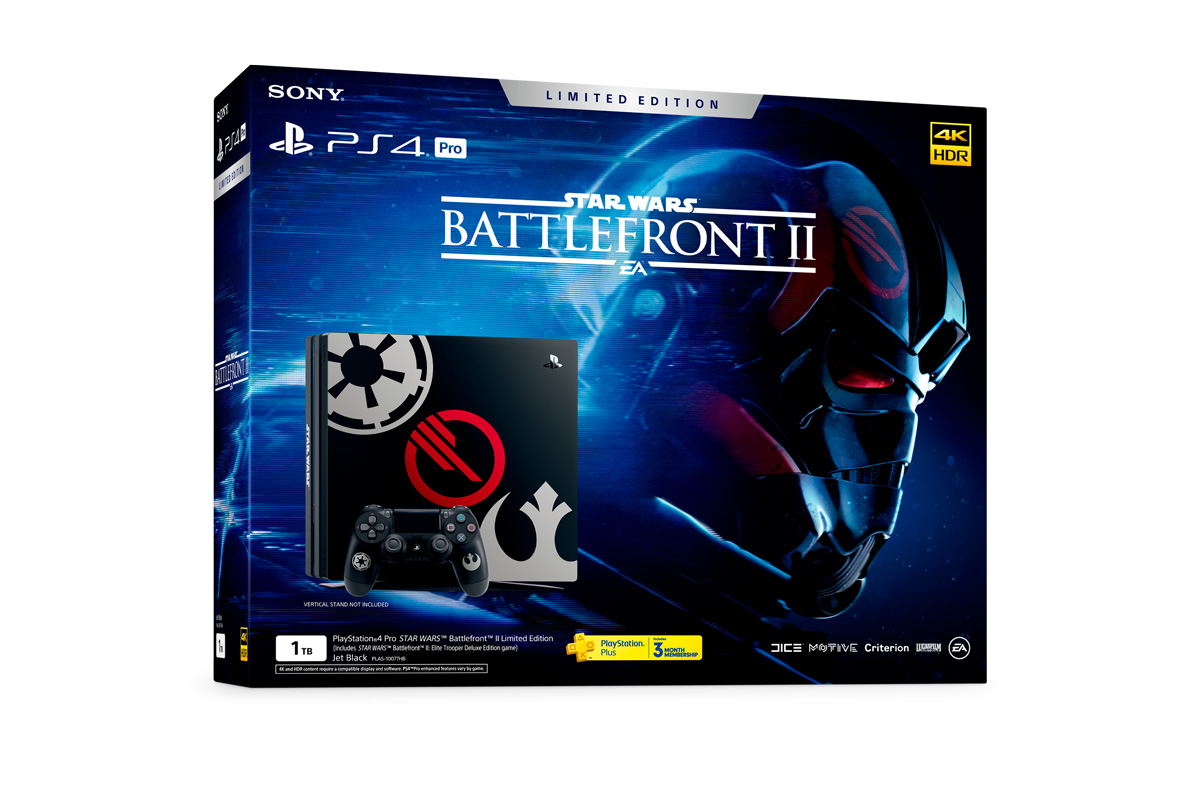playstation 4 pro star wars battlefront ii limited edition