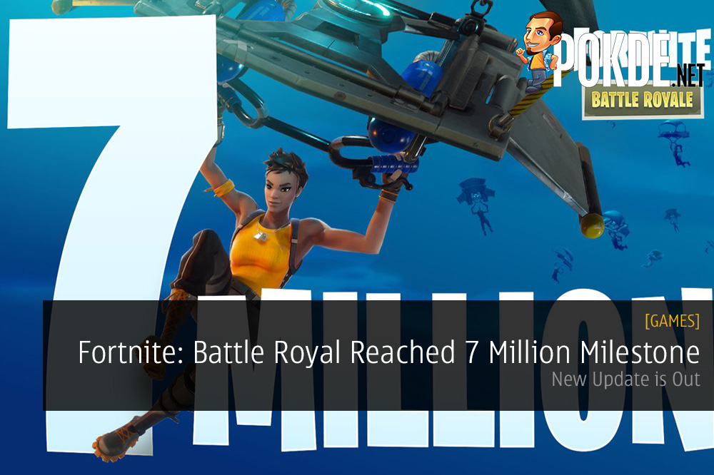 Fortnite Battle Royal 7 Million Milestone