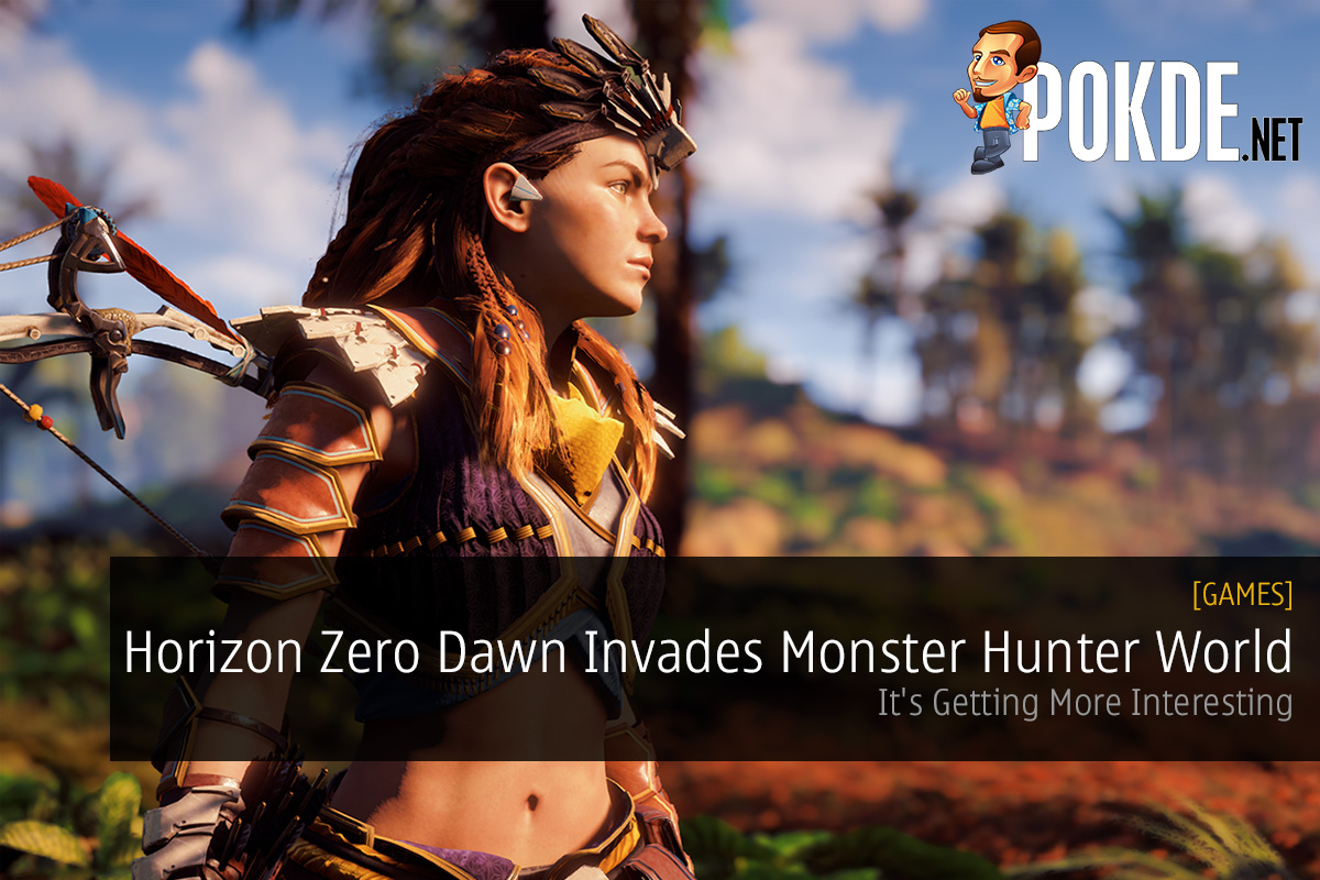 Horizon Zero Dawn Invades Monster Hunter World; It's Getting More Interesting 26