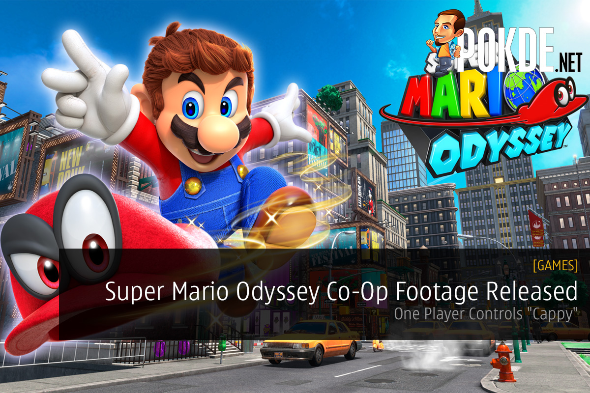 Super Mario Odyssey Co-Op Footage Released; One Player Controls "Cappy" 33