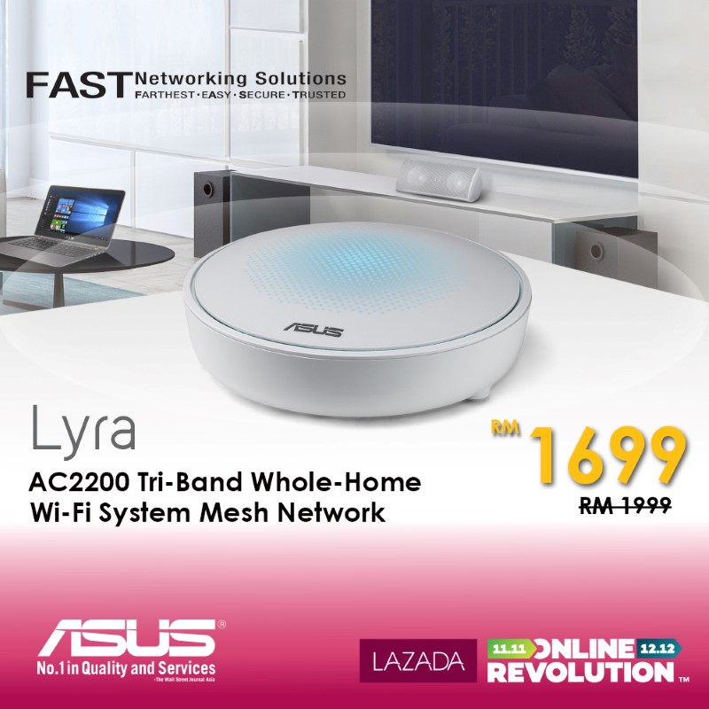 ASUS Joins The Online Revolution Sale - Get Networking Solutions, Monitor, And Mouse On Special Price! 30