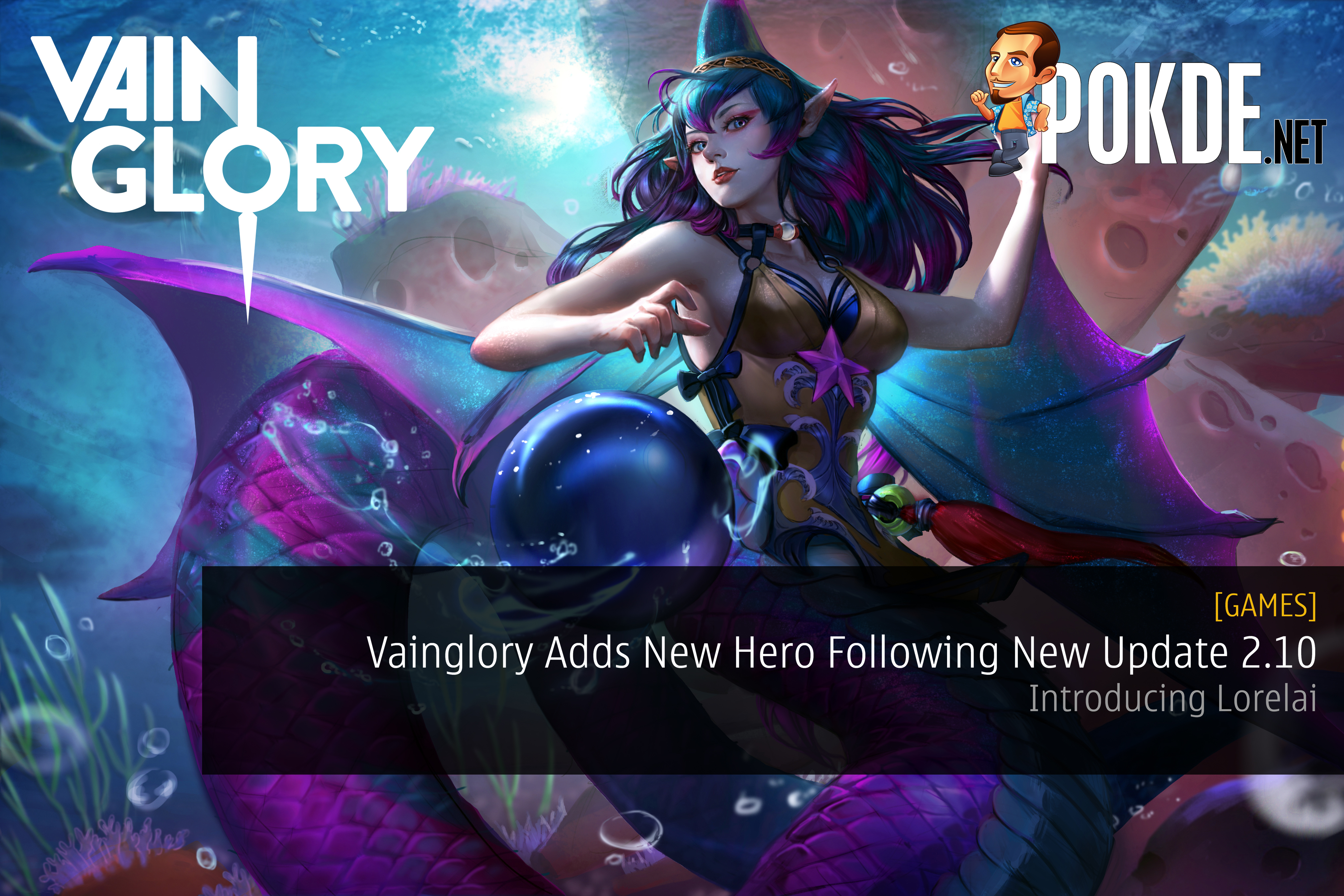 Vainglory Adds New Hero Following New Update 2.10 - Introducing Lorelai 37