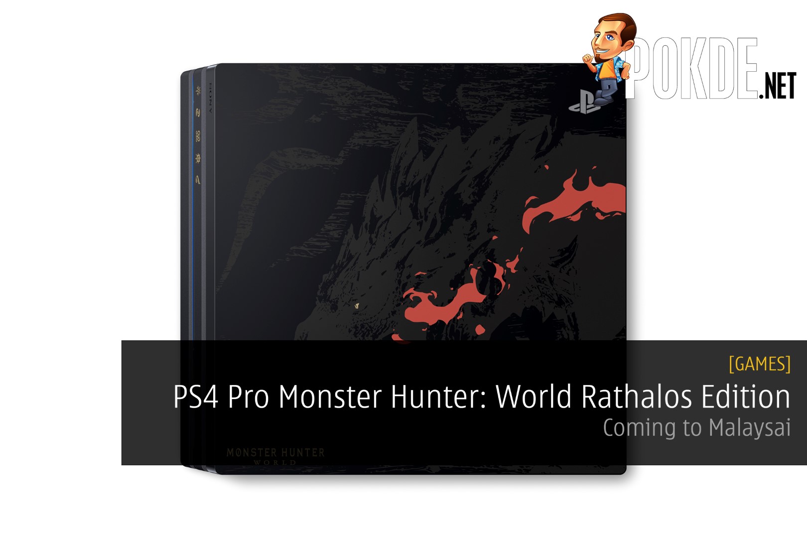 PS4 Pro Monster Hunter: World Rathalos Edition Is Coming To Malaysia! 28