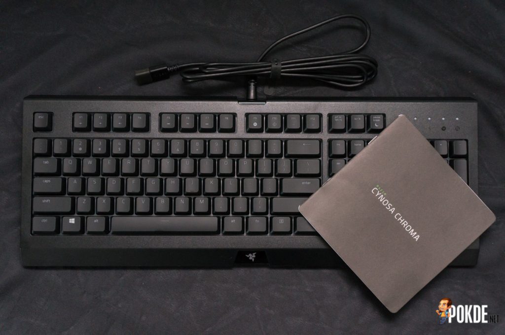 Razer Cynosa Chroma membrane keyboard review; the Chroma showboat (showboard?) 29