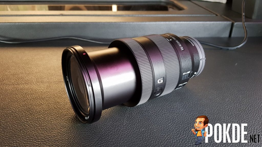 Sony FE 24-105mm F4 G OSS full-frame lens; Compact, lightweight standard zoom covering wide-angle to mid-telephoto range 30