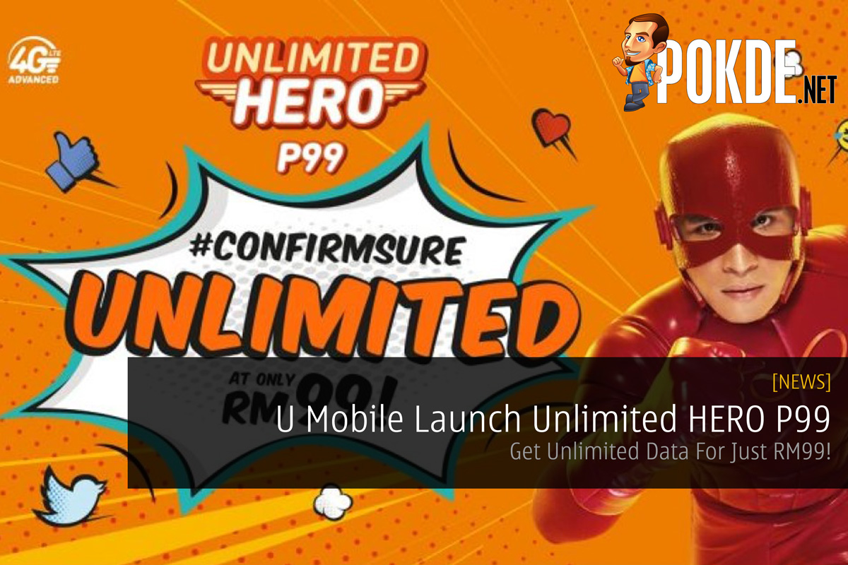 U Mobile Launch Unlimited HERO P99 - Get Unlimited Data For Just RM99! 39
