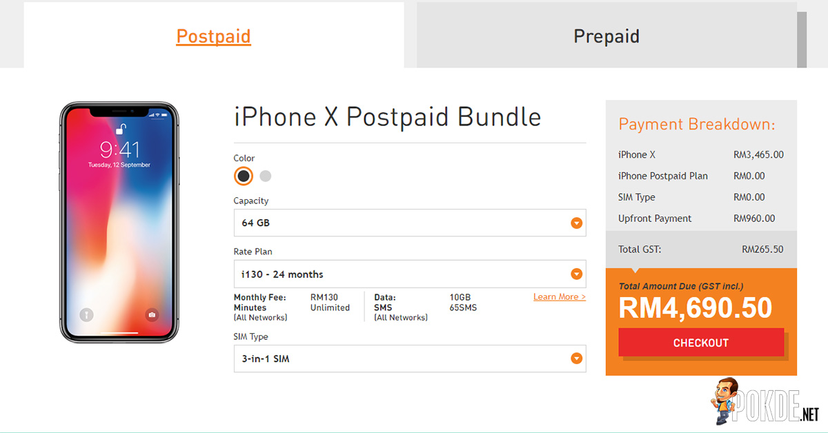 U Mobile To Offer Iphone X From Only Rm3465 Huge Cut Off The Rm5149 Srp Pokde Net