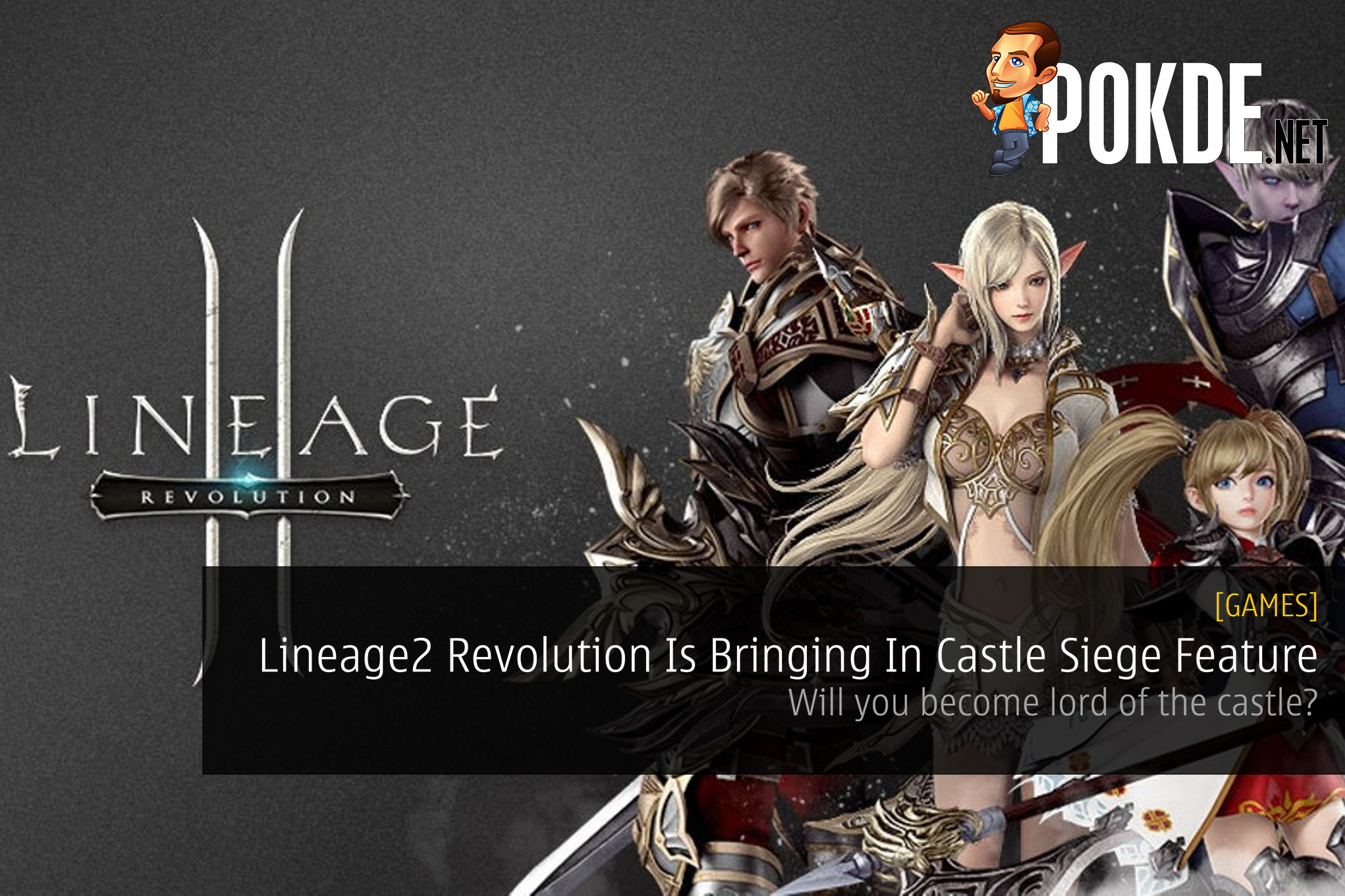 Lineage2 Revolution Is Bringing In Castle Siege Feature - Will you become lord of the castle? 23