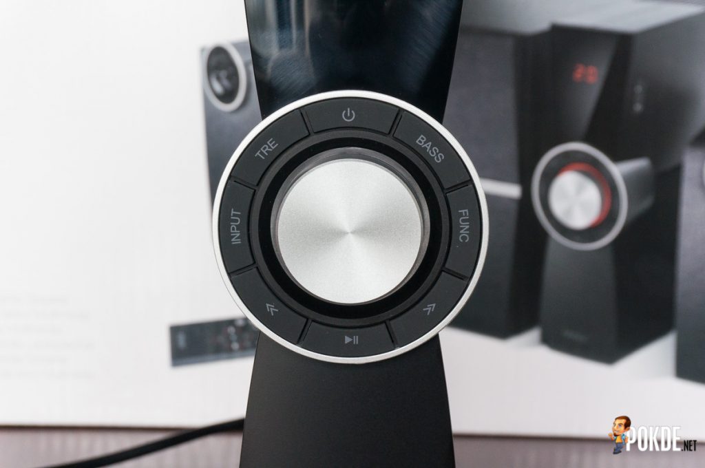 Edifier C2XB 2.1 multimedia speaker review; great looks, average sound 33