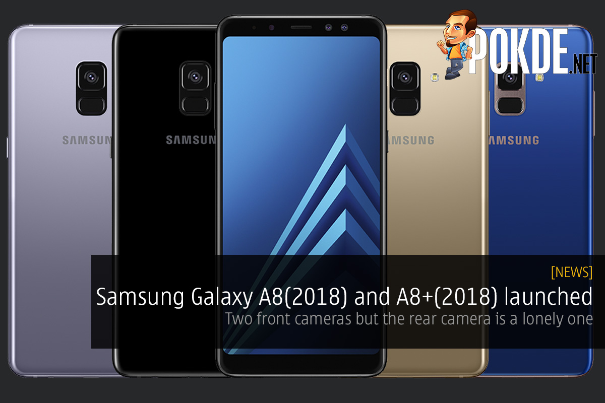 Samsung Galaxy A8(2018) and A8+(2018) launched; two front cameras but the rear camera is a lonely one 27