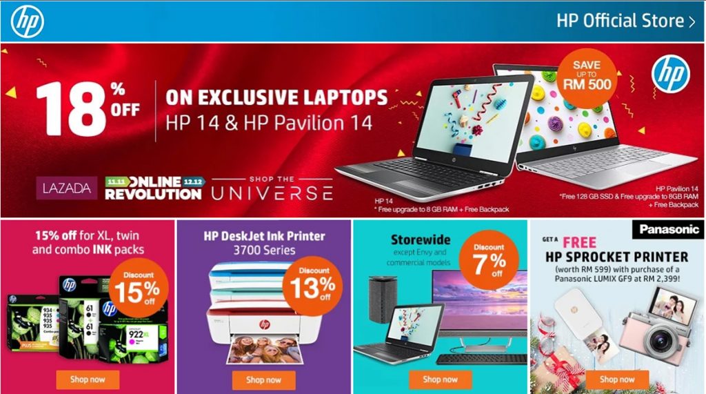 Lazada 12.12 Online Revolution Sales is TOMORROW! Get amazing deals on HP, Motorola and Lenovo! 32