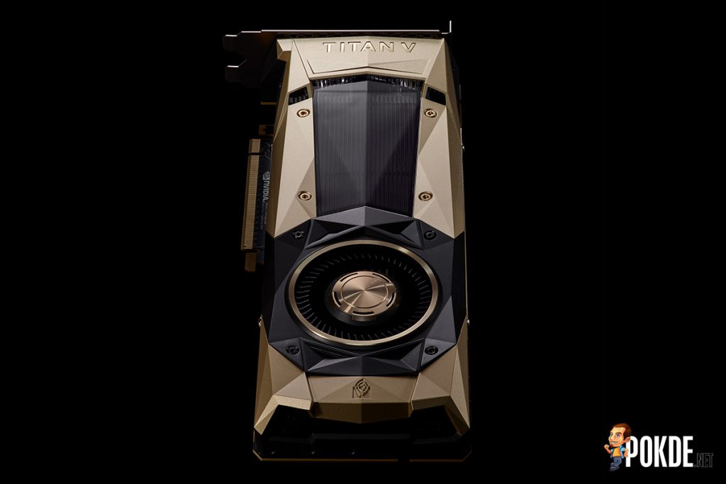 NVIDIA TITAN V with 12GB HBM2; whopping 652.8 GB/s of memory bandwidth 26