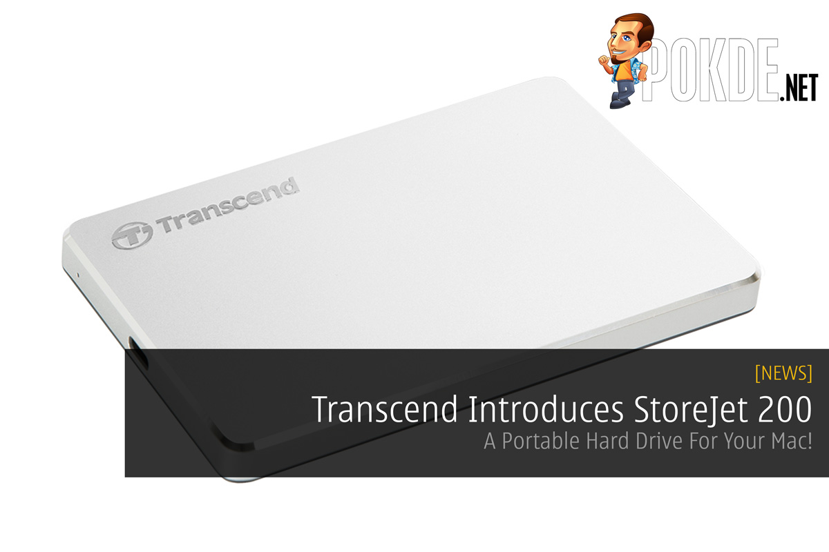 Transcend Introduces StoreJet 200 - A Portable Hard Drive For Your Mac! 26