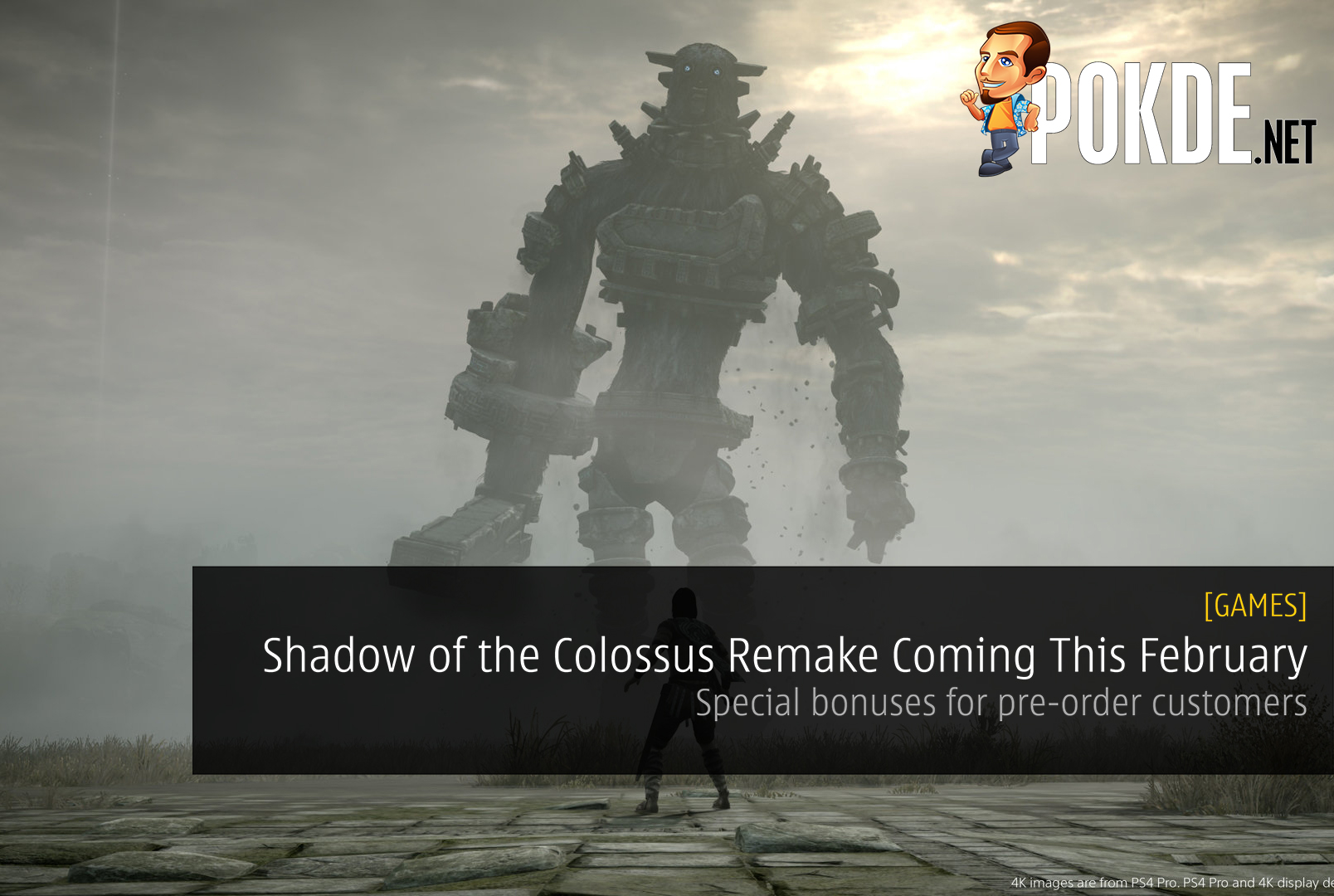 Shadow of the Colossus Remake Coming To The PS4 This February - Special bonuses for pre-order customers 30