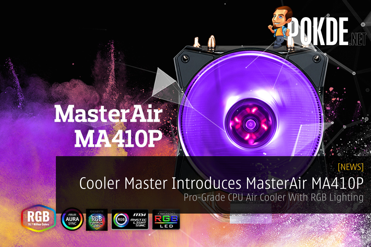 Cooler Master Introduces MasterAir MA410P - Pro-Grade CPU Air Cooler With RGB Lighting 35