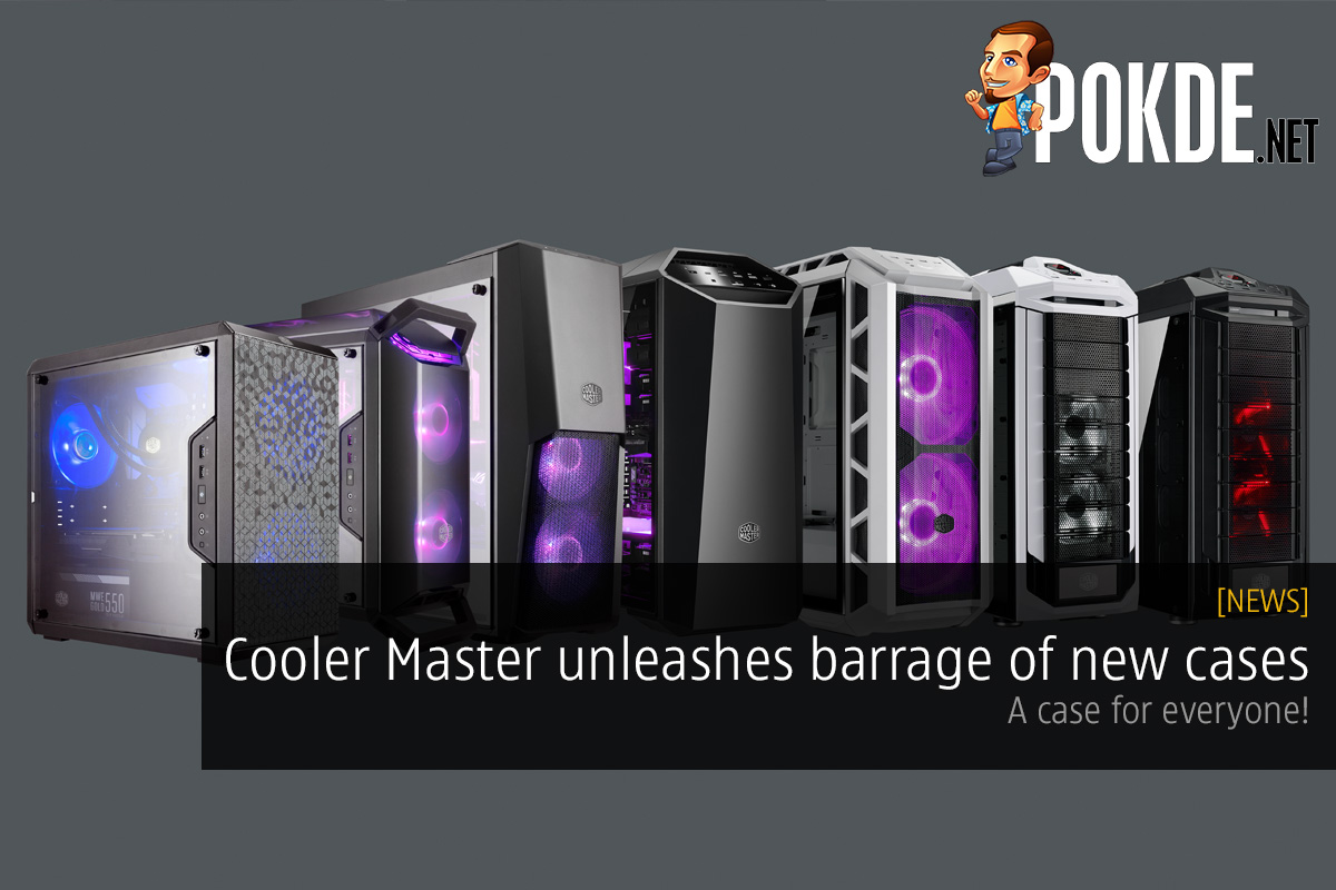 [CES2018] Cooler Master unleashes barrage of new cases; a case for everyone! 35