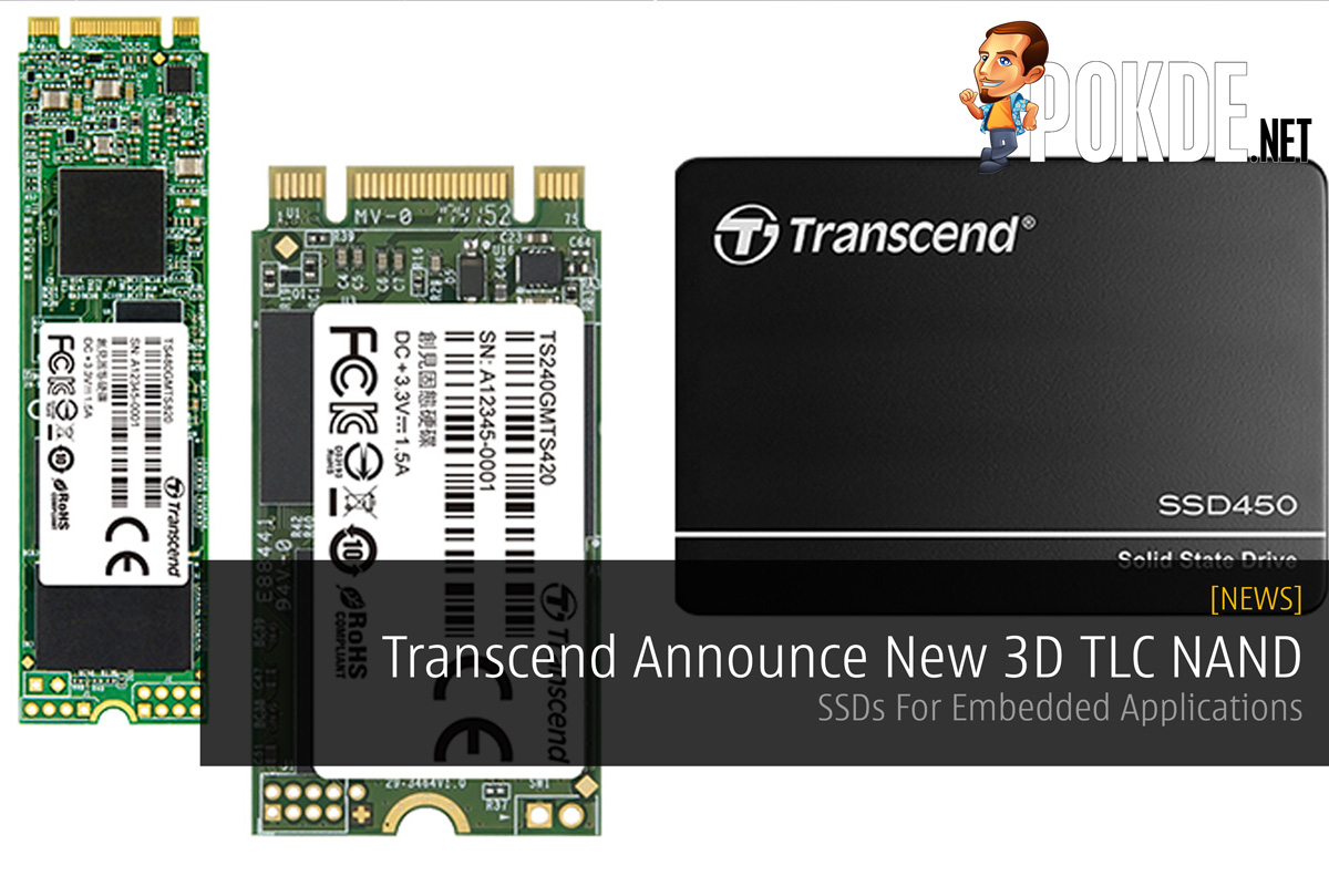 Transcend Announce New 3D TLC NAND - SSDs For Embedded Applications 35