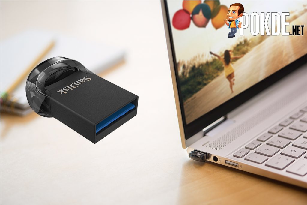 SanDisk Ultra Fit USB 3.1 now available in Malaysia! The world's smallest 256GB USB flash drive! 31