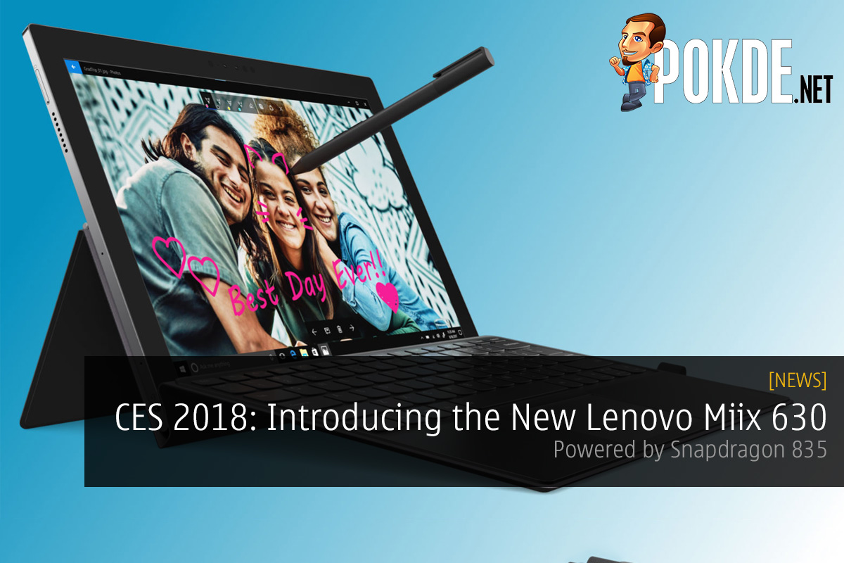 [CES 2018] Introducing the New Lenovo Miix 630
