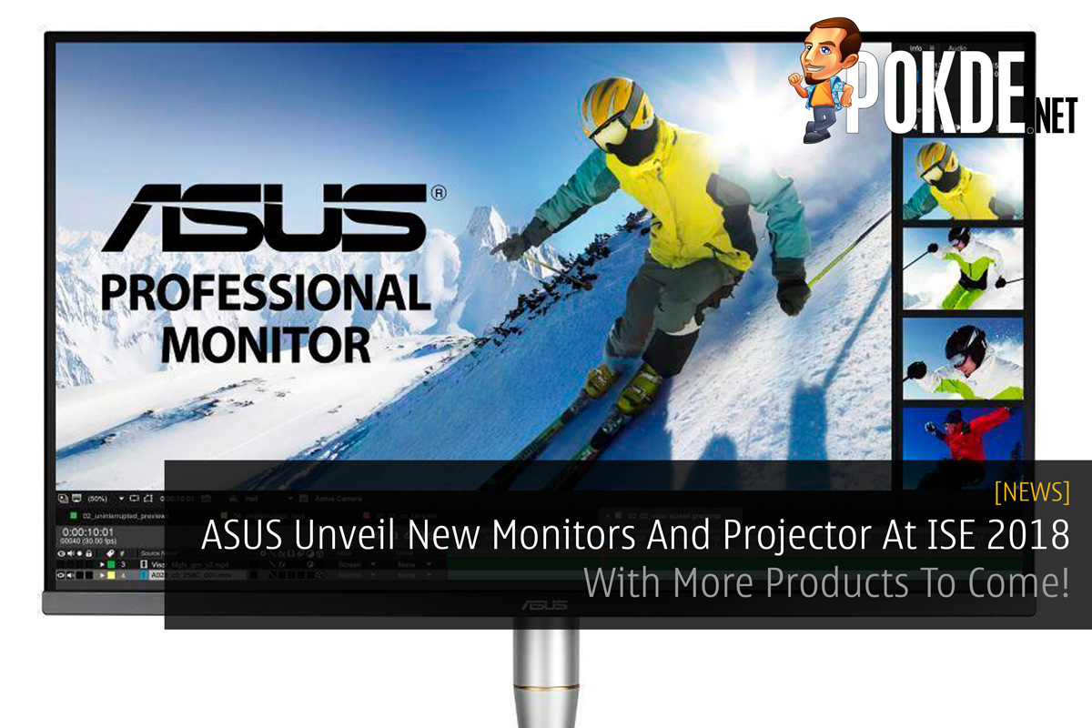 ASUS Unveil New Monitors And Projector At ISE 2018 - With More Products To Come! 33