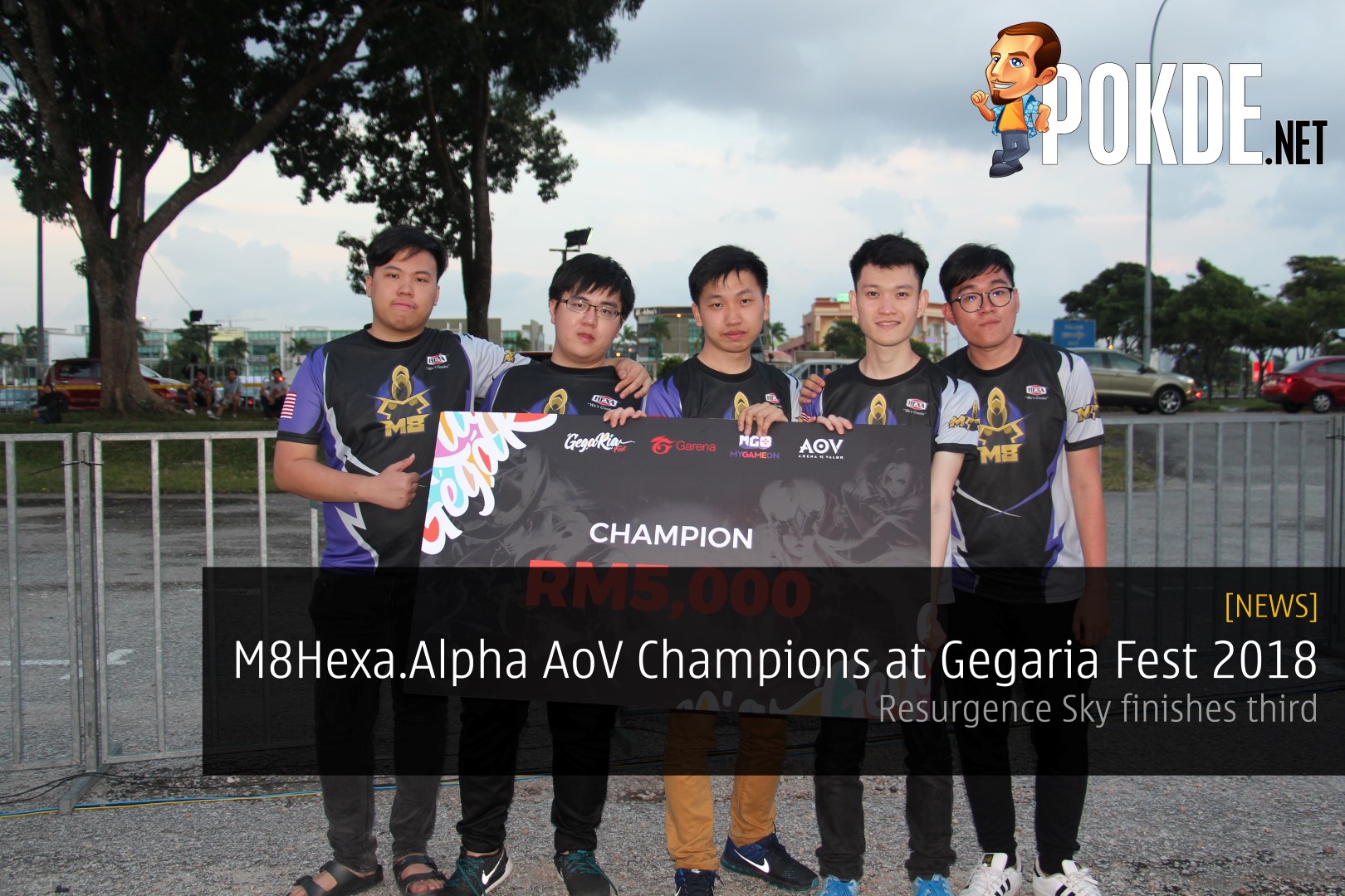 M8Hexa.Alpha AoV Champions at Gegaria Fest 2018 - AOV Valor Cup champions Resurgence Sky finishes third 35