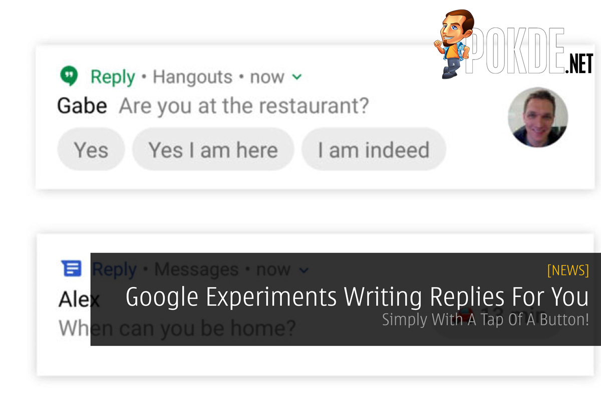 Google Experiments Writing Replies For You - Simply With A Tap Of A Button! 26