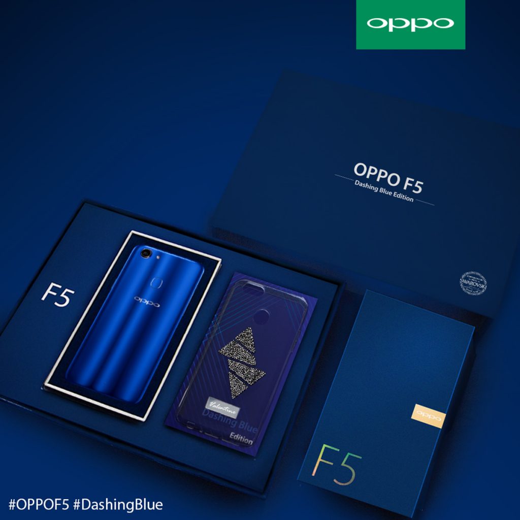 OPPO F5 Dashing Blue Limited Edition - For Those Who Want That Extra Bling! 27