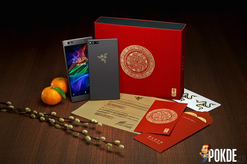 Razer launches limited Razer Phone 2018 Gold Edition; celebrate CNY with extra bling on the gaming smartphone! 24