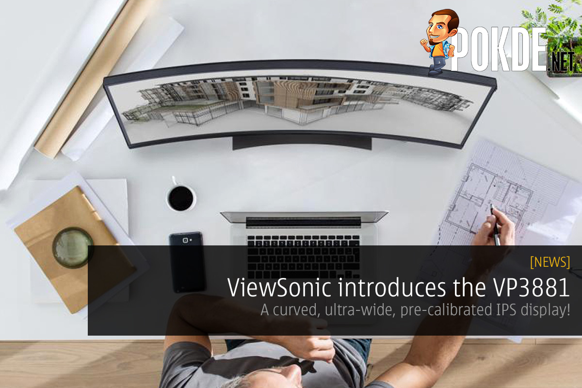 ViewSonic introduces the VP3881; a curved, ultra-wide, pre-calibrated IPS display! 30