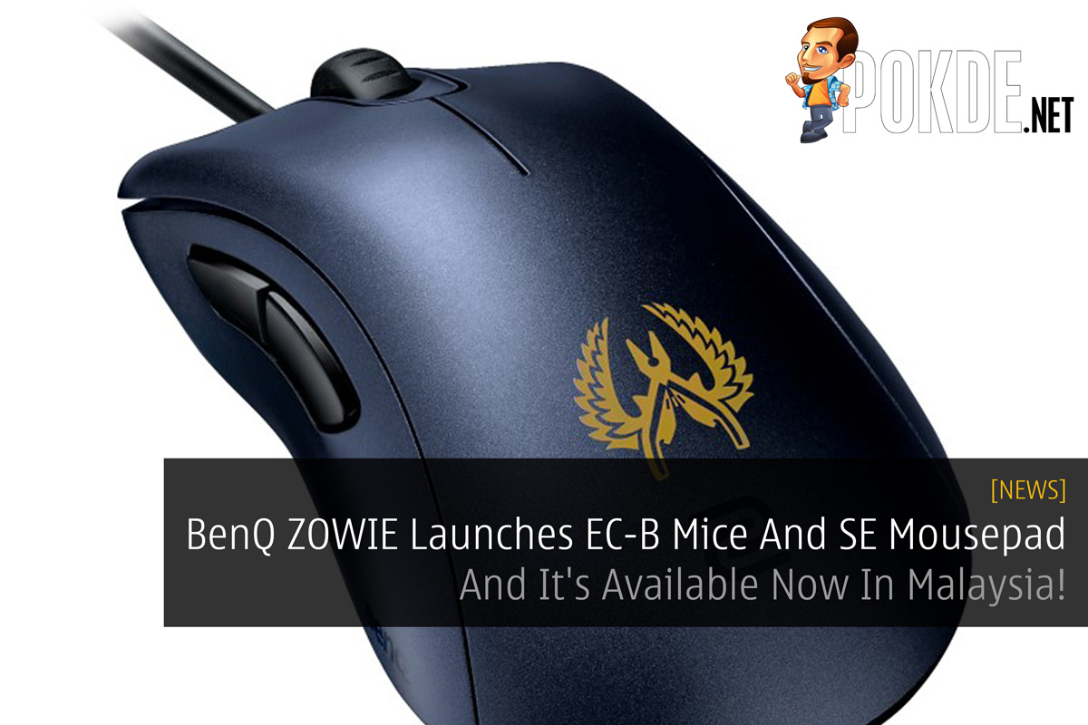 BenQ ZOWIE Launches EC-B Mice And SE Mousepad - And It's Available Now In Malaysia! 36