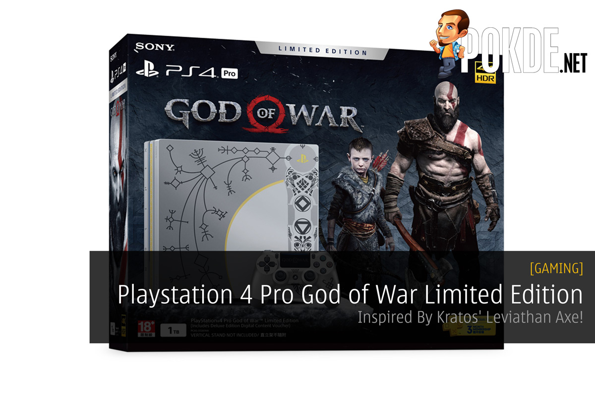 Playstation 4 Pro God of War Limited Edition - Inspired By Kratos' Leviathan Axe! 39