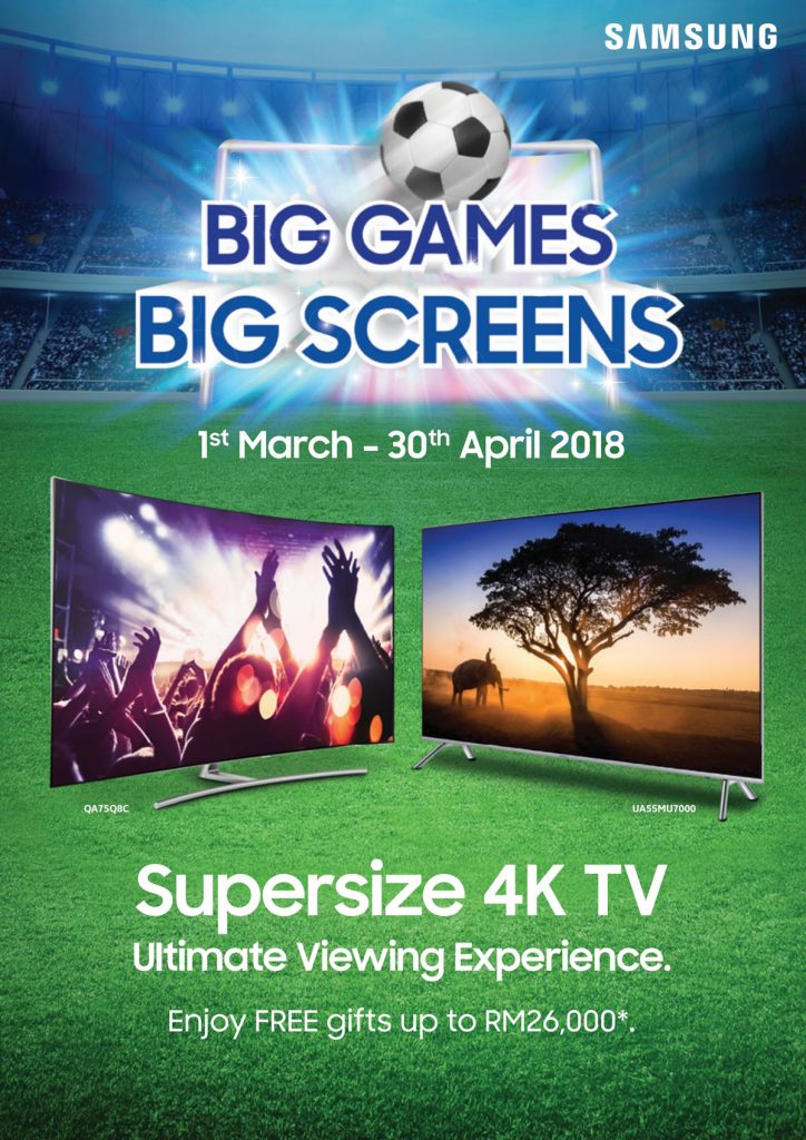 Samsung Big Games Big Screen Campaign - Get Free Gifts Worth Up To RM26000! 31