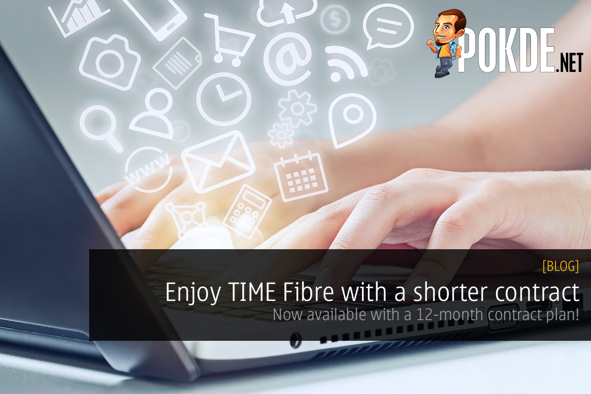 Enjoy TIME Fibre with a shorter contract — now available with a 12-month contract plan! 30