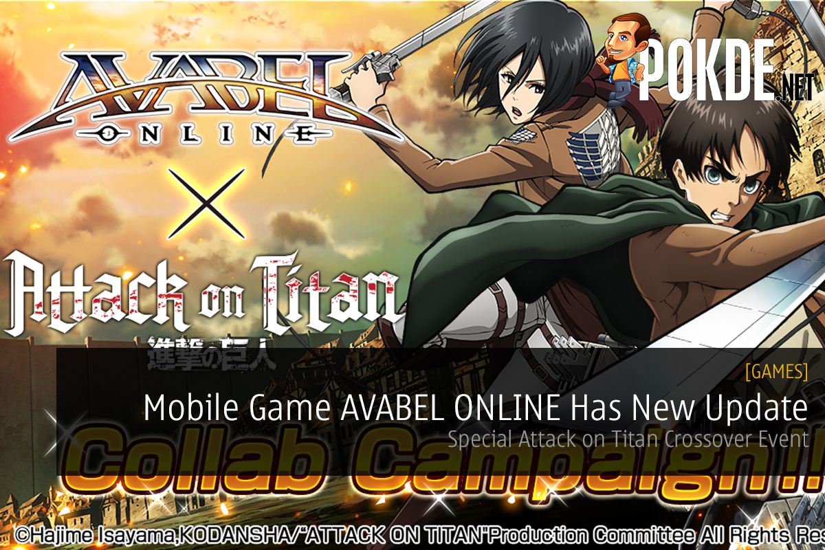 AVABEL ONLINE x Attack on Titan Crossover Event Update