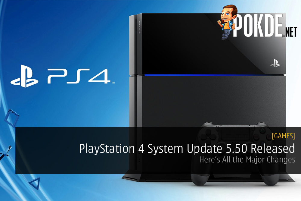 PlayStation 4 System Update 5.50 Released