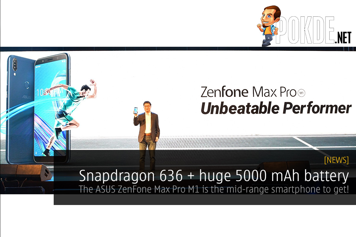 Snapdragon 636 + huge 5000 mAh battery, the ASUS ZenFone Max Pro M1 is the mid-range smartphone to get! 49