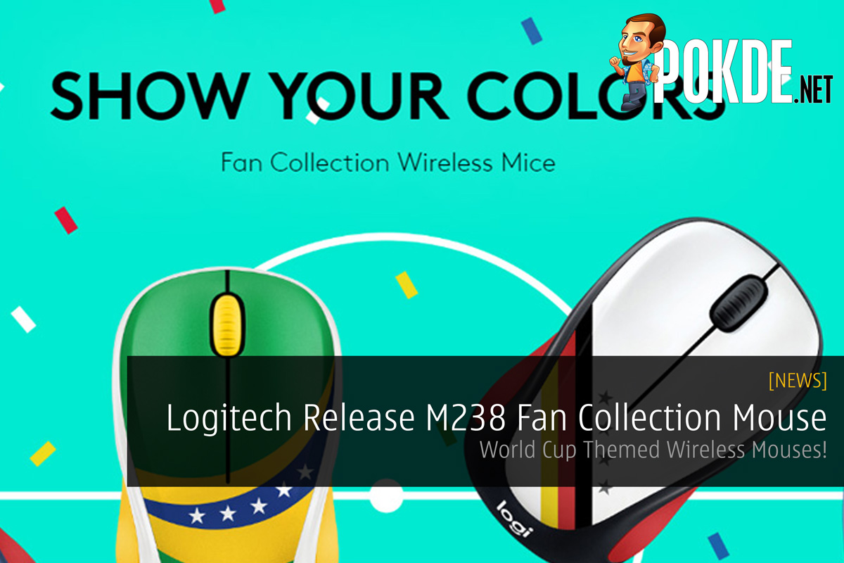 Logitech Release M238 Fan Collection Mouse - World Cup Themed Wireless Mouses! 39