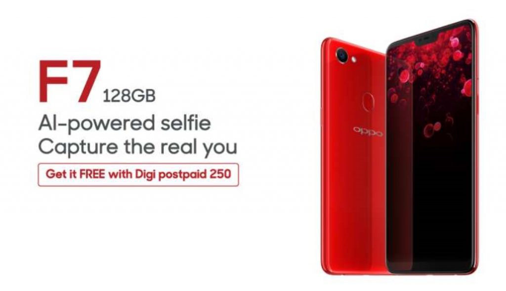 OPPO F7 For Free When You Subscribe To Digi Postpaid - Also Includes The OPPO F7 128GB Variant! 30