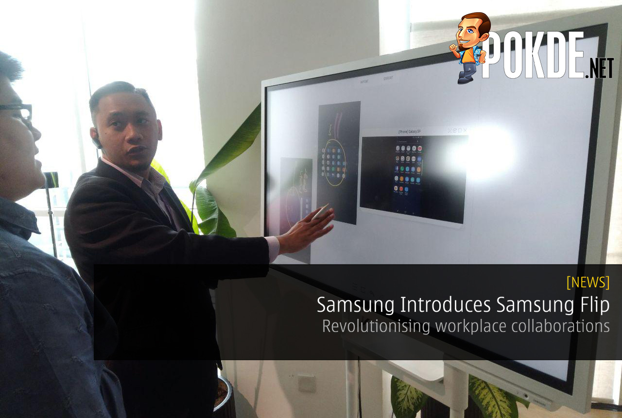 Samsung Introduces Samsung Flip - Revolutionising workplace collaborations 32