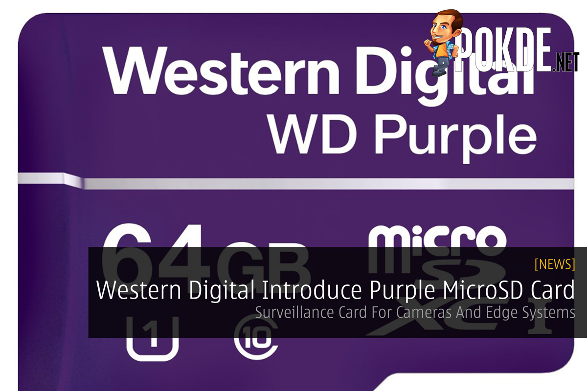 Western Digital Introduce Purple MicroSD Card - Surveillance Card For Cameras And Edge Systems 29