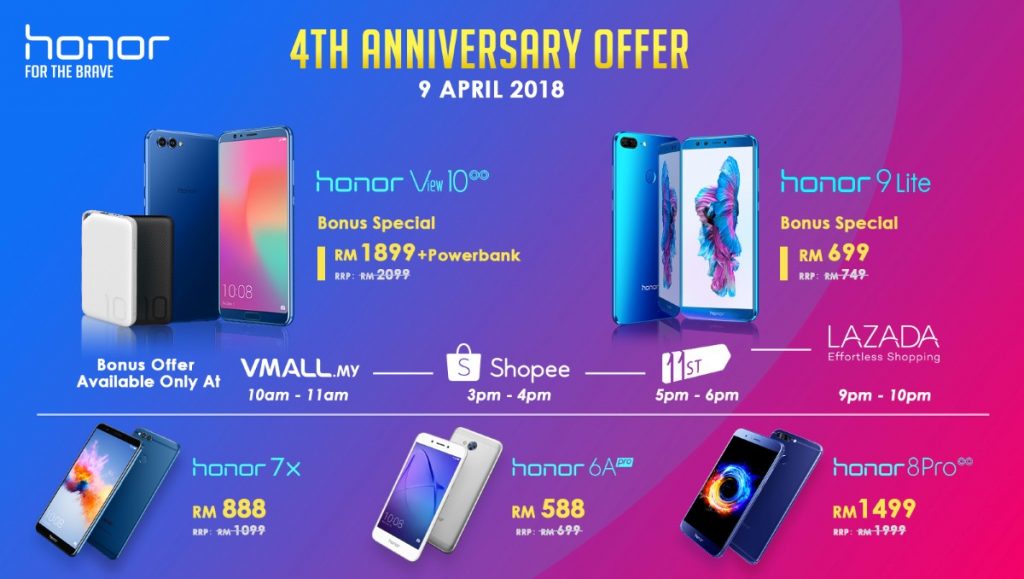 honor Celebrates 4th Birthday - Big Sales Awaits! 24