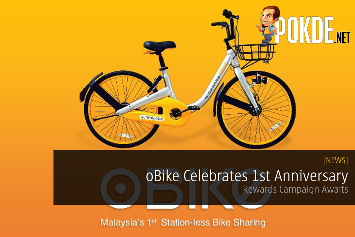 oBike Celebrates 1st Anniversary - Rewards Campaign Awaits 35