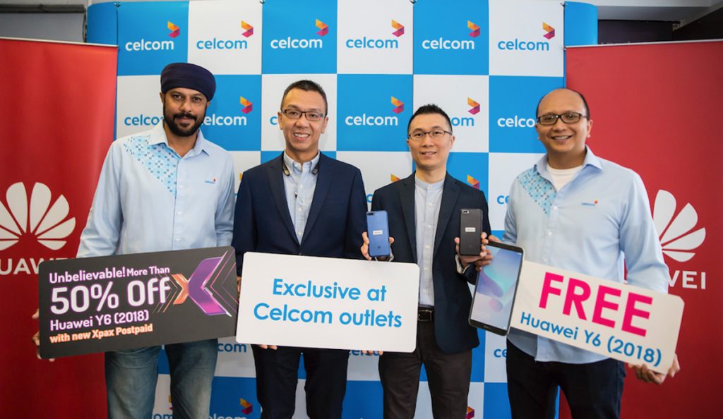 Get A Free HUAWEI Y6 (2018) Through Celcom - All Yours With Celcom FIRST 27