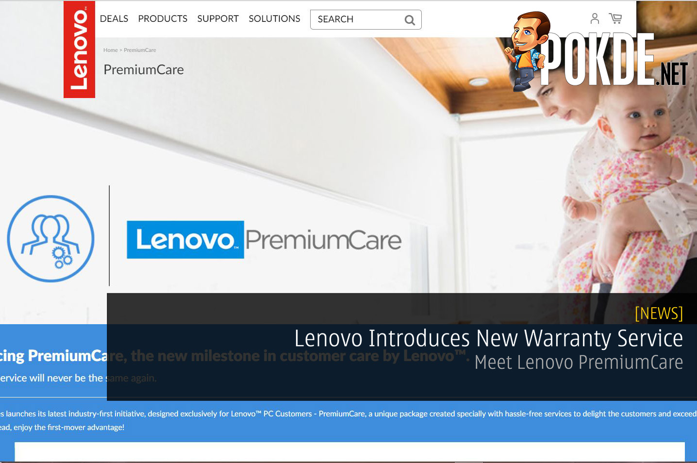 Lenovo Introduces New Warranty Service - Meet Lenovo PremiumCare 32