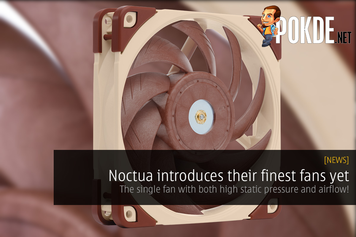 Noctua introduces their finest fans yet — the single fan with both high static pressure and airflow! 30