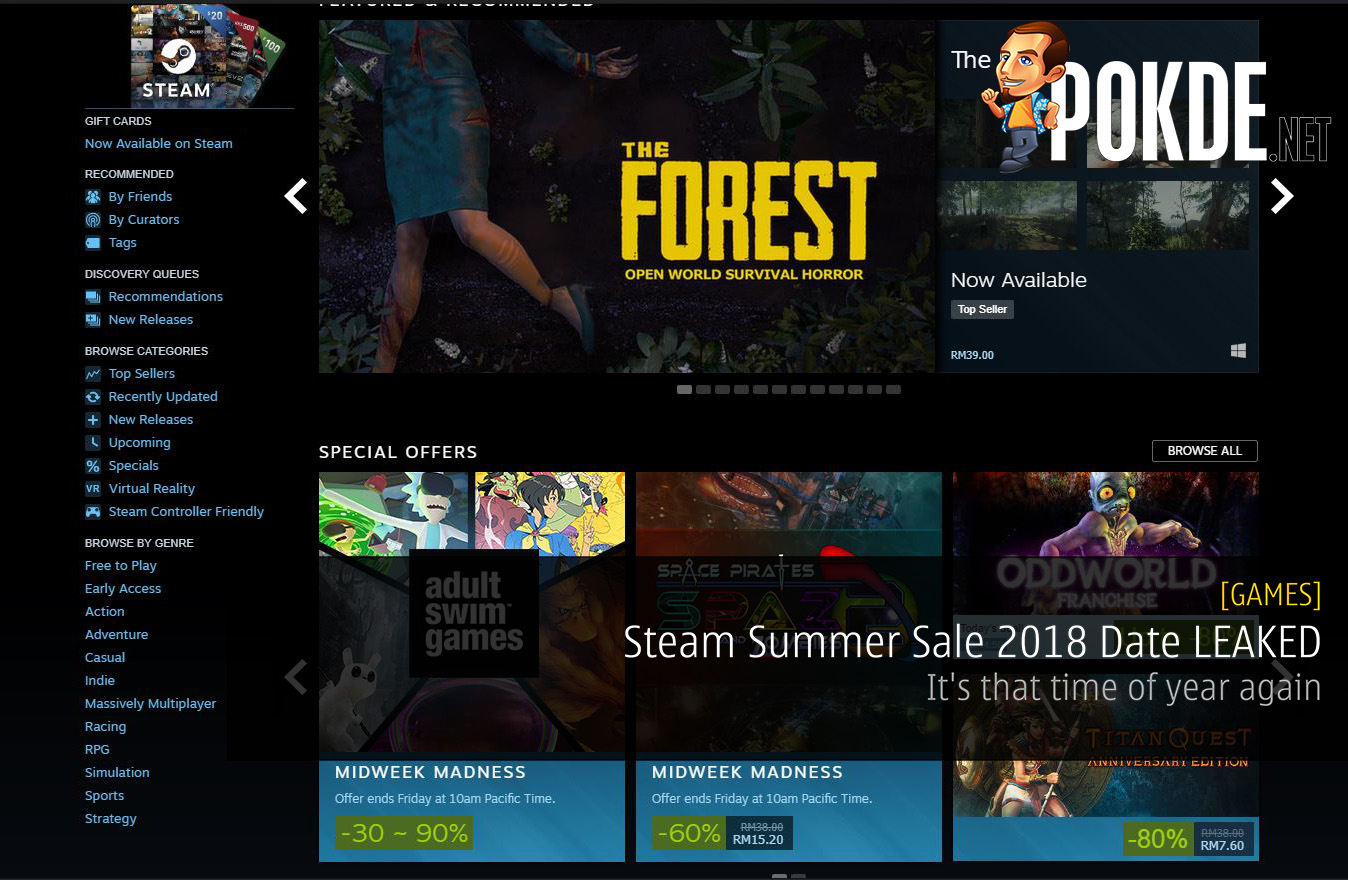Steam Summer Sale 2018 Date LEAKED - It's that time of year again 35
