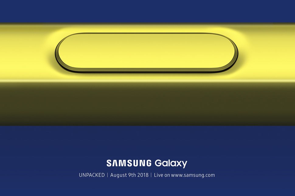 Samsung Galaxy Note 9 Coming in August