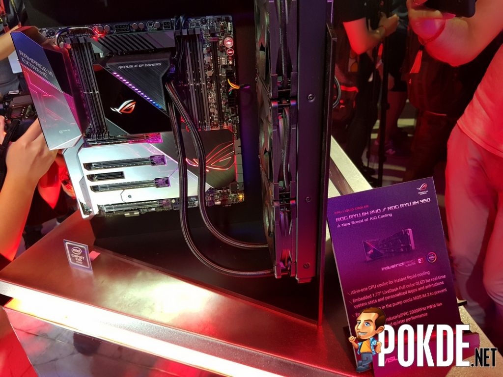 [Computex 2018] ASUS joins CPU Liquid Coolers - Introducing Ryujin 240/360 and Ryuo 240/120 27